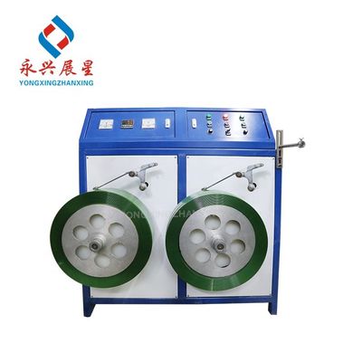 품질  High Stability Automatic Double-station PET Strap Rewinding Machine for Industrial Use 공장