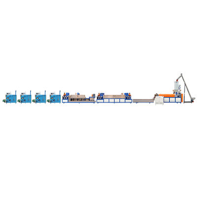 좋은 가격 5-19mm 0.4-1.2mm 15KW PP 스트랩 밴드 제조 기계 제조 공장 온라인으로
