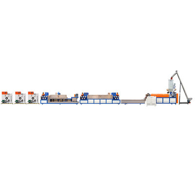 품질  Fully Automatic PP Strap Production Line , 9mm PP Packing Belt Extrusion Machine 공장