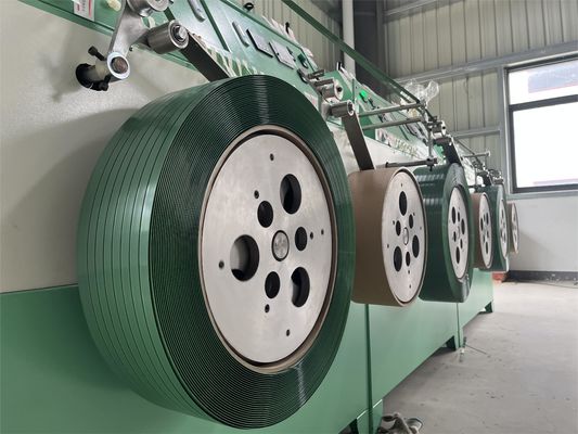 400mm 내부 지름 범위 PET 스트랩 리윙 머신 10-70kg 스풀 용량