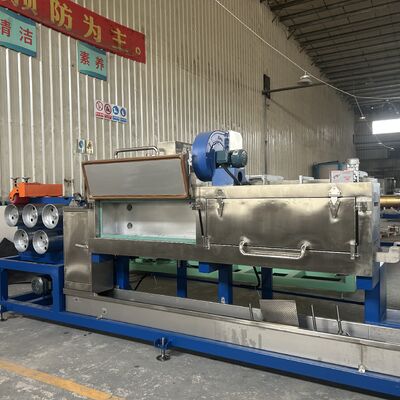 좋은 가격 4 스트립 PP 스트립 생산 라인 9mm 더블 스크루 온라인으로