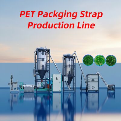좋은 가격 PET 포장 스트랩 제조 기계 용량 200-350Kg/hr 띠 / 벨트 생산 라인 온라인으로