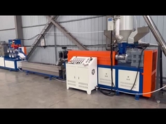 pp 단일 나사 2 줄무늬 카튼 박스 외출 패키지 줄무늬 만드는 기계